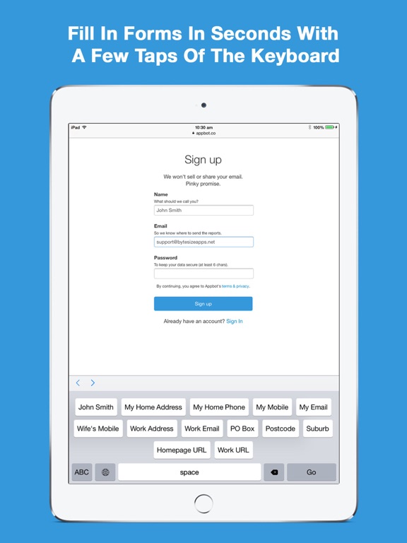 Screenshot #4 pour WordBoard: Type Fast & Pics