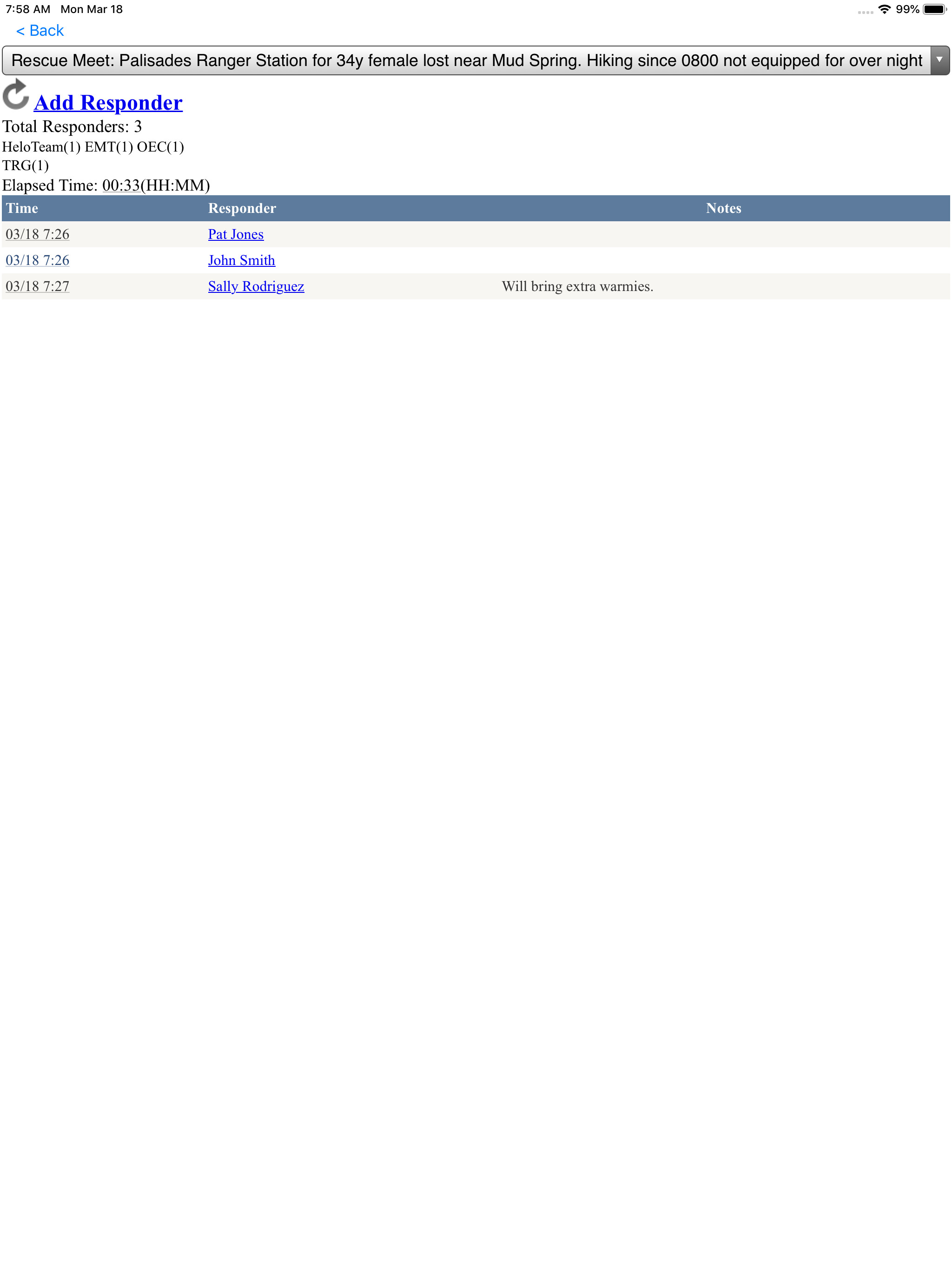 Emergency Response Manager screenshot 10