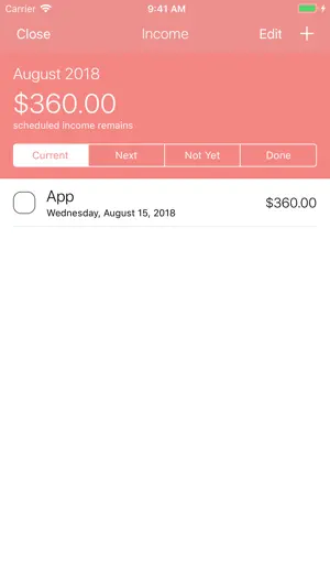 Spendable - Managing Balance screenshot 4