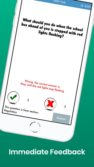 DMV Driving Permit Test Prep screenshot 4