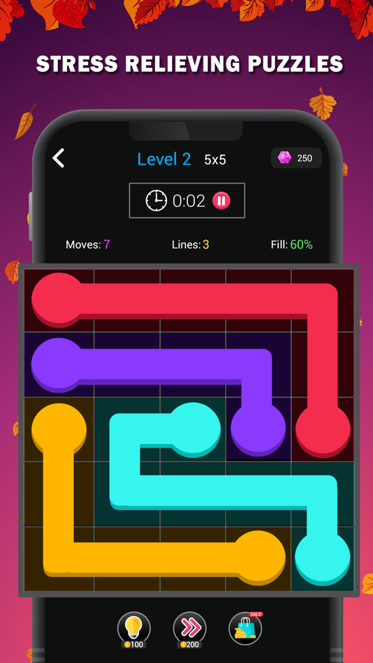 #2. Connect the Dots: Line Puzzle (iOS) 由: Sadaf Zulfiqar