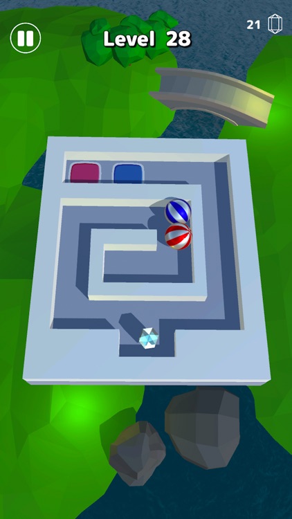 TwoBalls - Swipe Ball Game screenshot-6