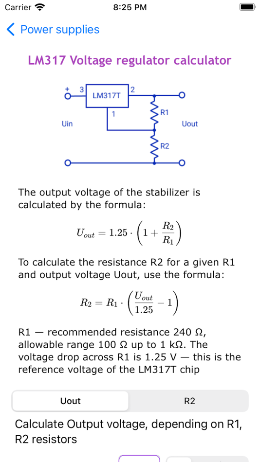 #3. Electronic Circuits Calculator (iOS) 由: ALG Software Lab