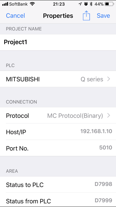 Screenshot #3 pour ioTouch2 Pro