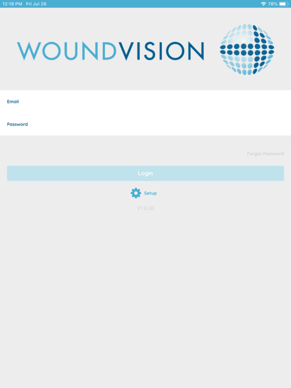 WoundVision Scout Mobile iPad screenshot 1 - Medical app