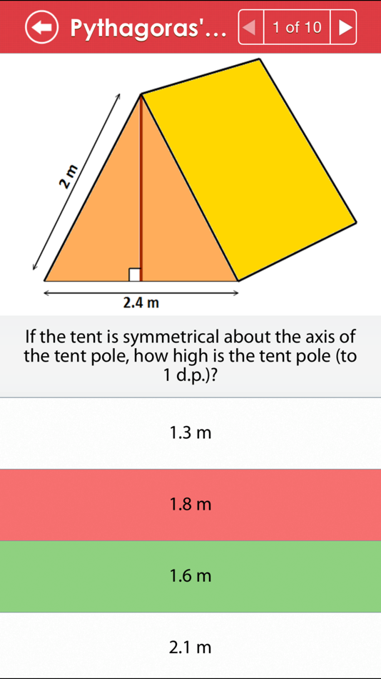 #4. ACT Math : Geometry Lite (iOS) 由: Webrich Software Limited