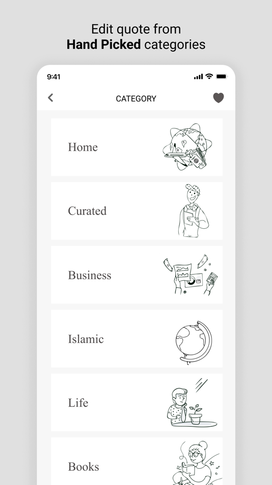#4. Quote Maker for Writer (iOS) 由: Md Al Walid Ashik