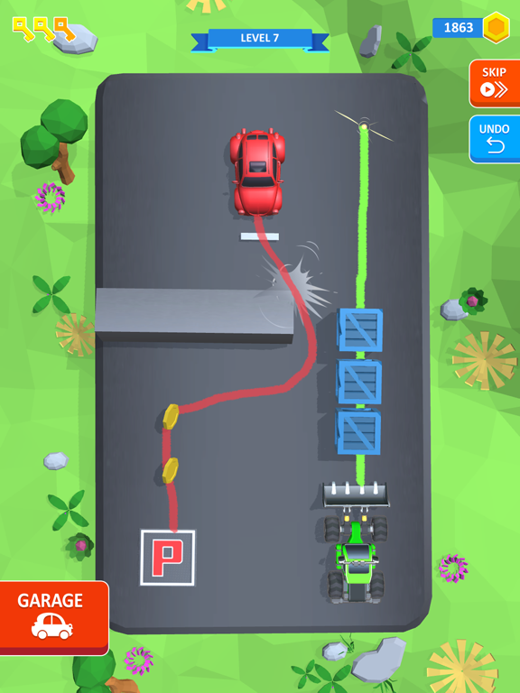 Screenshot #6 pour Draw n Park 3D: jeu de parking