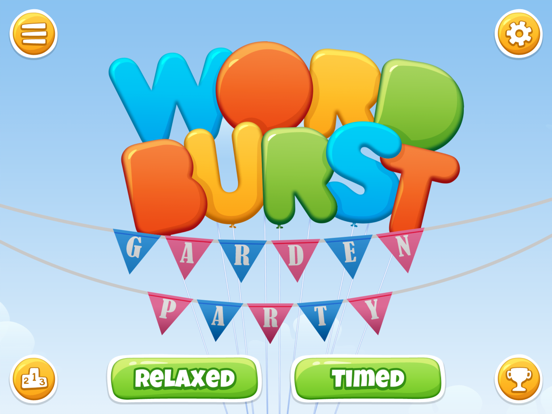 Word Burst: Garden Party