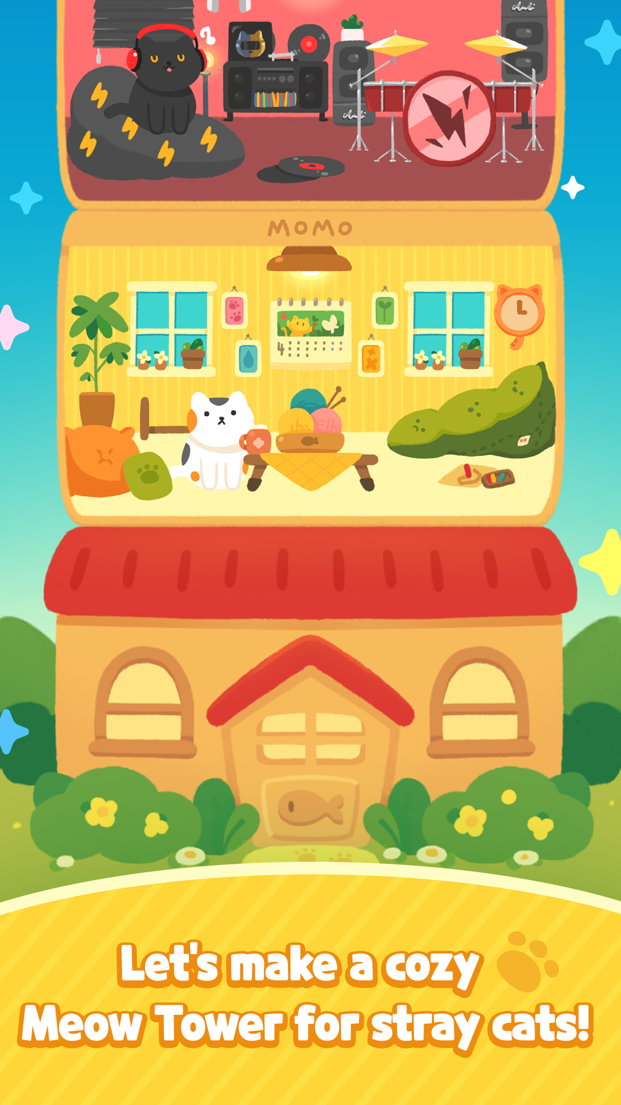 Meow Tower - Nonogram Puzzle screenshot 2