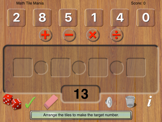 Screenshot #5 pour Math Tile Mania