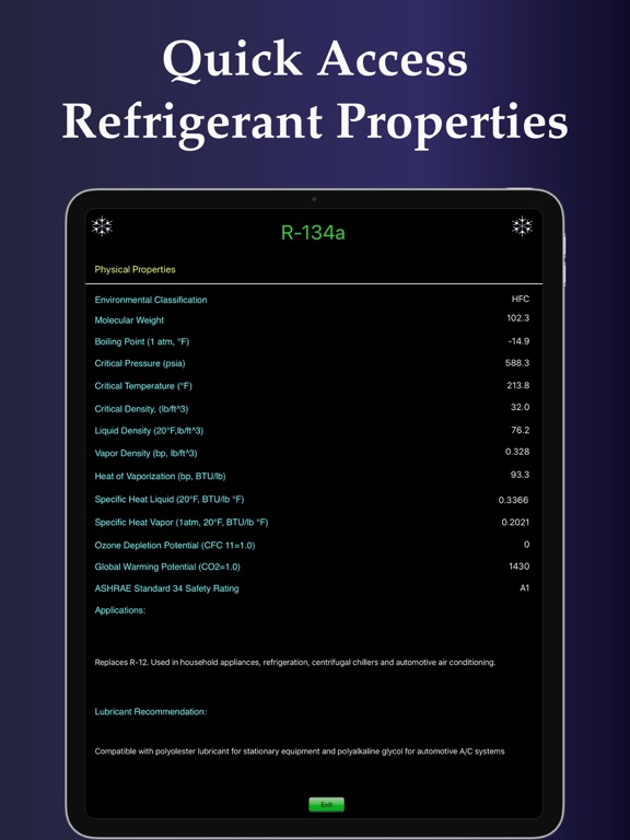 Screenshot #4 pour HVAC Refrigerant PT