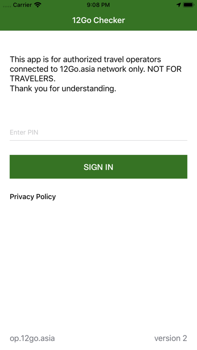12Go: Checker Screenshot