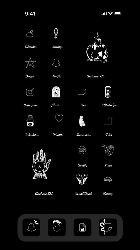 #4. Aesthetic Kit: Photo Widget (iOS) 由: Skyrocket Apps Limited