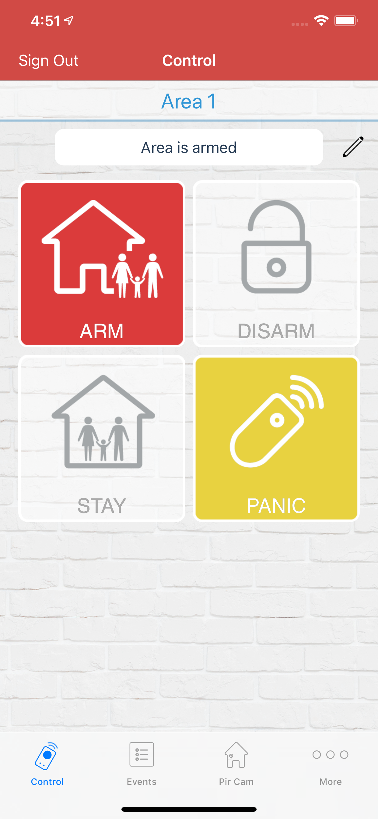 SmartSikring screenshot 2