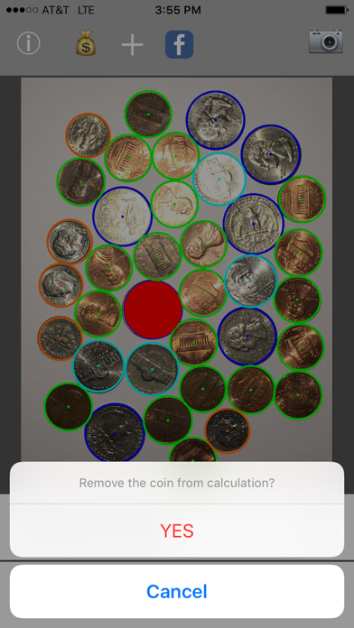 Screenshot #3 pour Photo Coin Counter (Photocoin)