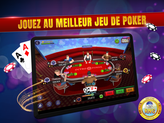 Screenshot #4 pour Octro Poker Texas Holdem Slots