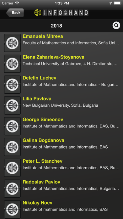App screenshot