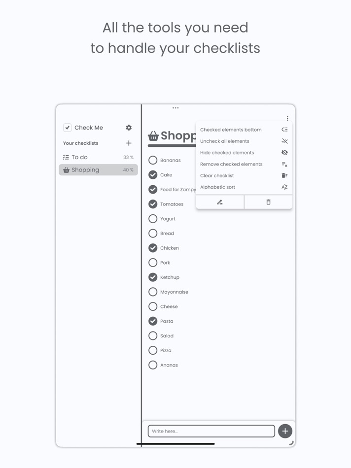 #3. Checklist Widget - Check Me (iOS) 由: Giacomo Pignoni