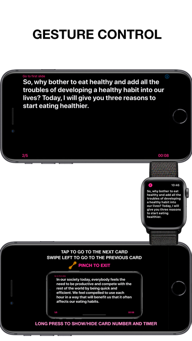 Screenshot #3 pour HintApp - Cue Cards & Notes