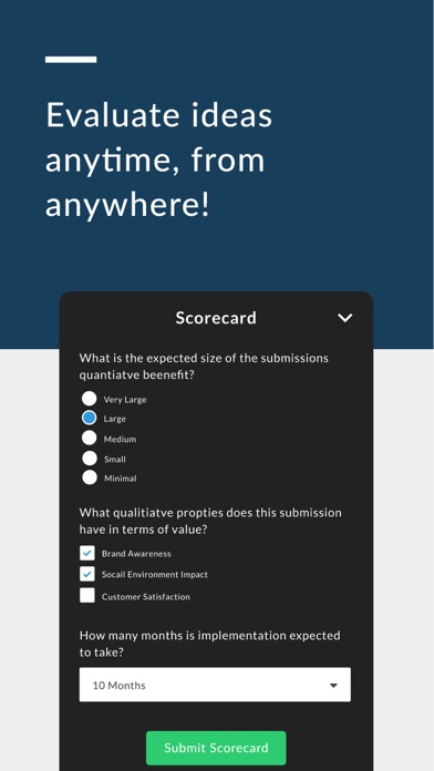 Ideas by Brightidea iPhone screenshot 4 - Business app