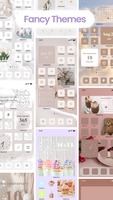 WidgetClub:Widget, Theme, Icon Screenshot