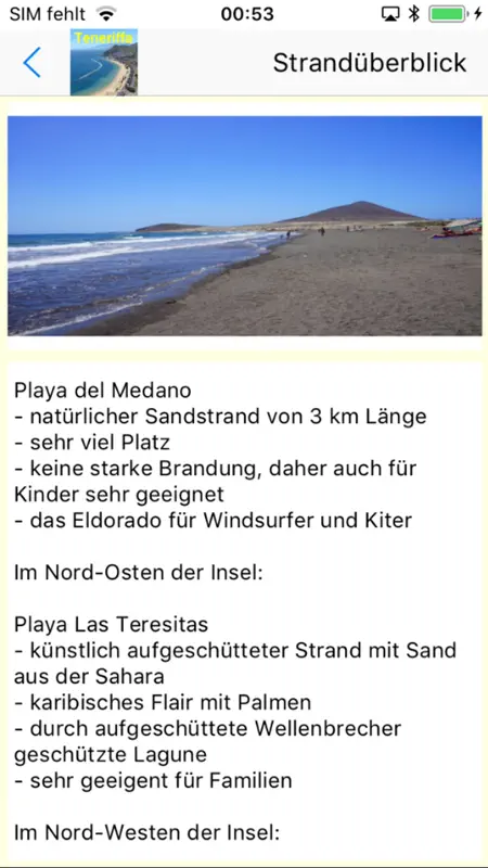 Teneriffa App für den Urlaub screenshot 3 of 8