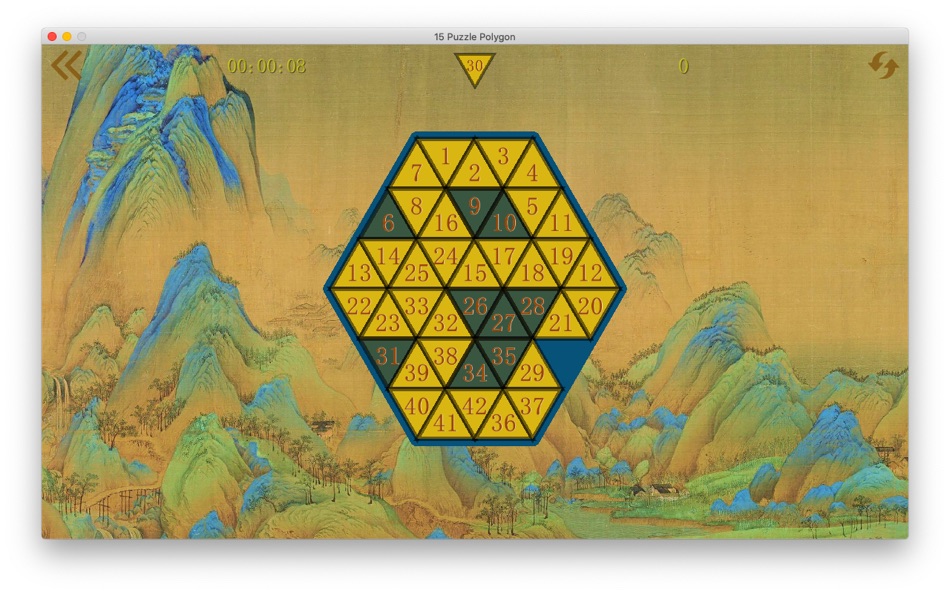 #10. 15 Puzzle Polygon (macOS) 게시자: 振华 许