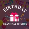 Birthday Frames & Wishes App icon