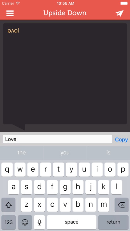 Upside Down Text . screenshot-3