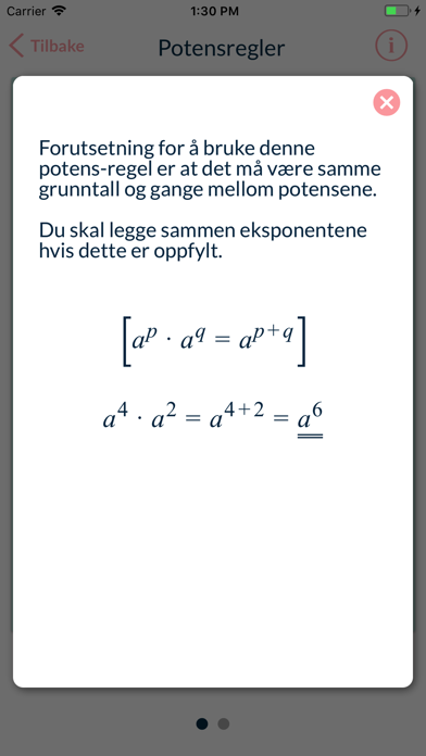 Mattetrinn Lite Screenshot 4 of 5
