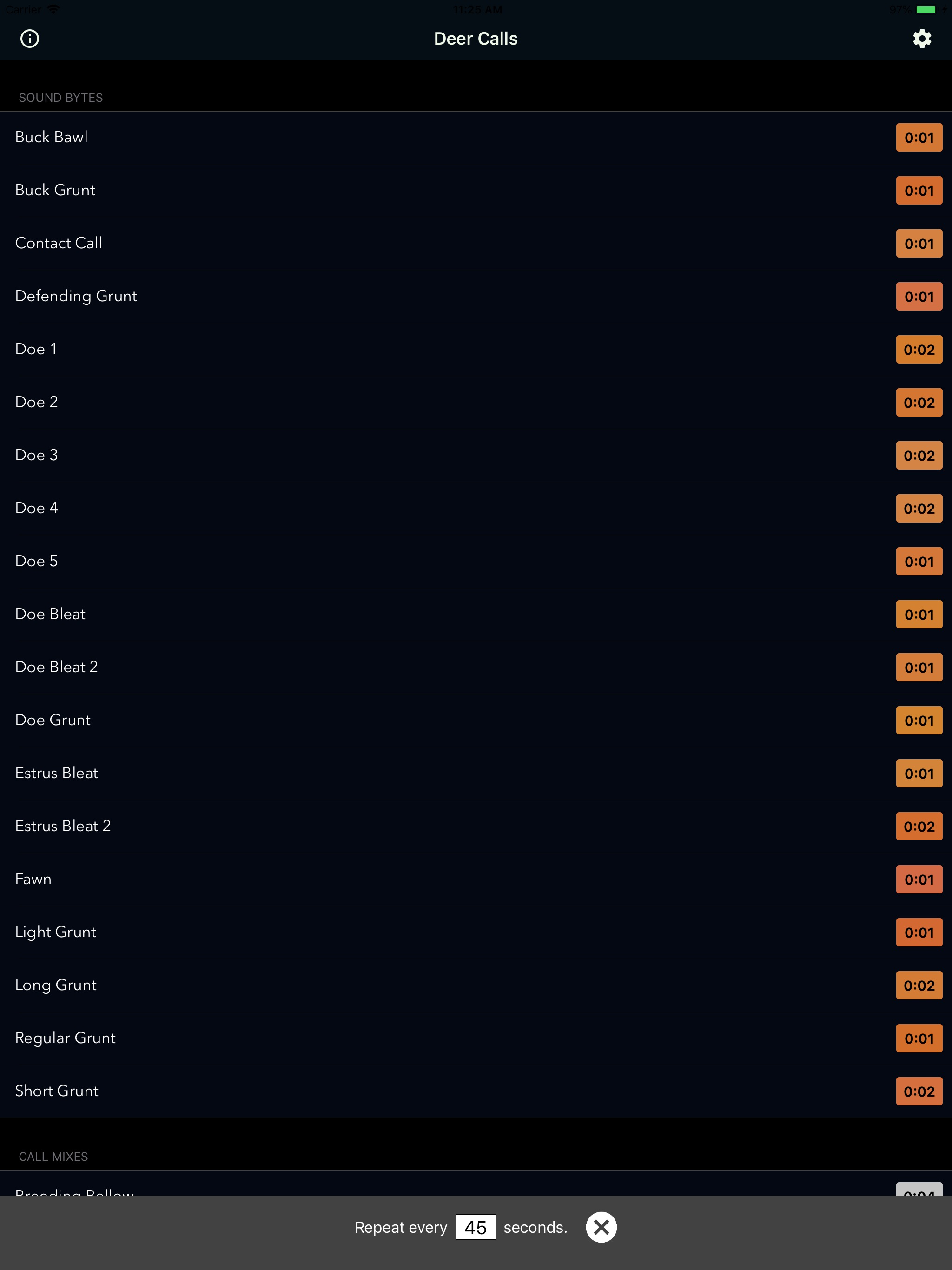 Deer Calls & Hunting Sounds screenshot 4