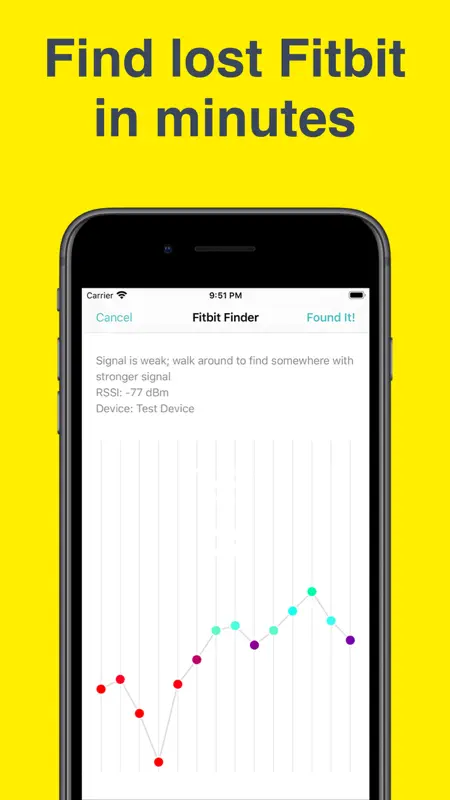 Find My Fitbit ++ screenshot 1 of 3