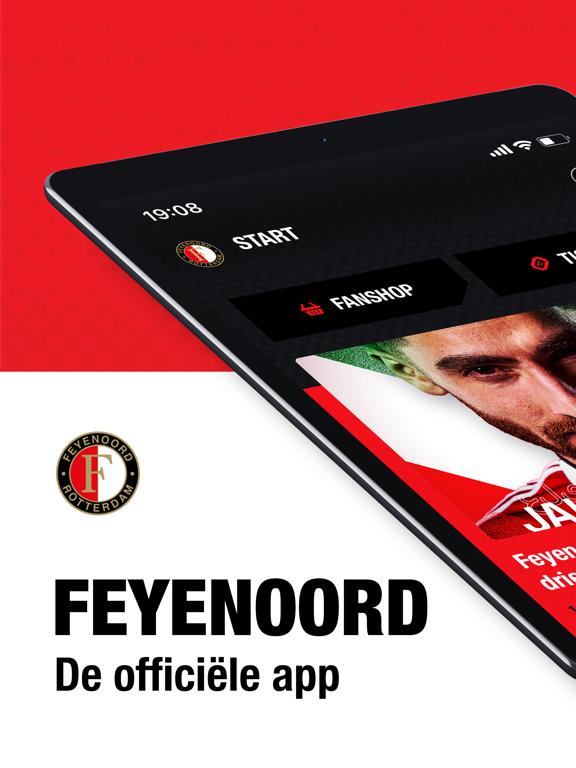 Feyenoord App iPad app afbeelding 1