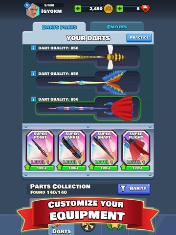 Darts Club: PvP Multiplayer iPad screenshot