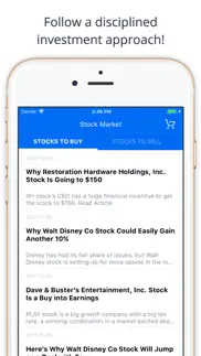 wall street : invest advisor iphone screenshot 1