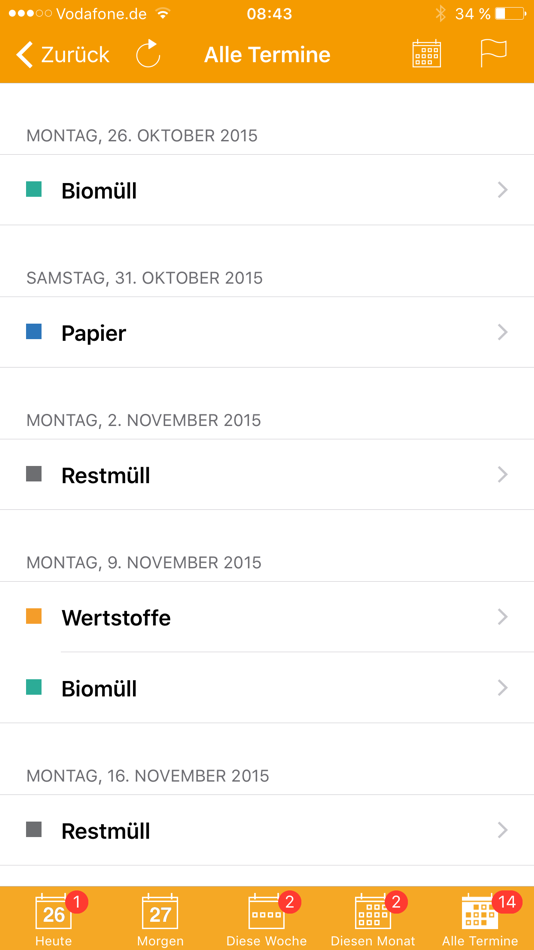 #3. Abfall-App BB (iOS) 由: Abfallwirtschaft Boeblingen