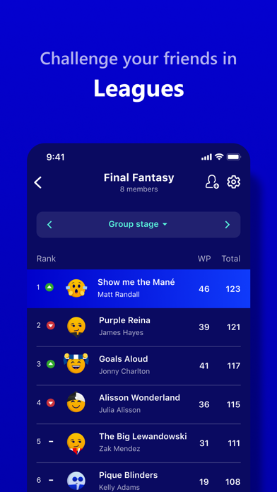 UEFA Gaming: Fantasy Football Screenshot