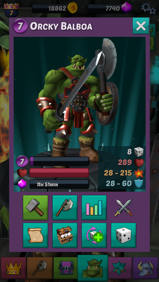 #1. Orc Dungeon (iOS) 由: Green Skin