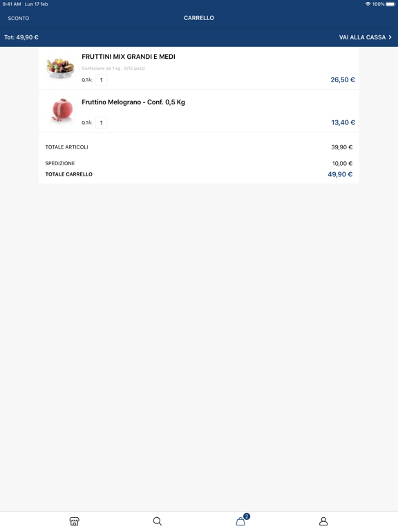 Fruttini Gelato iPad screenshot