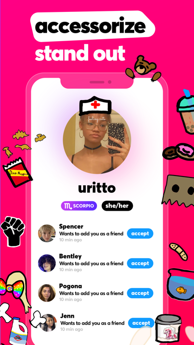 Screenshot #3 pour Blink - Make New Friends