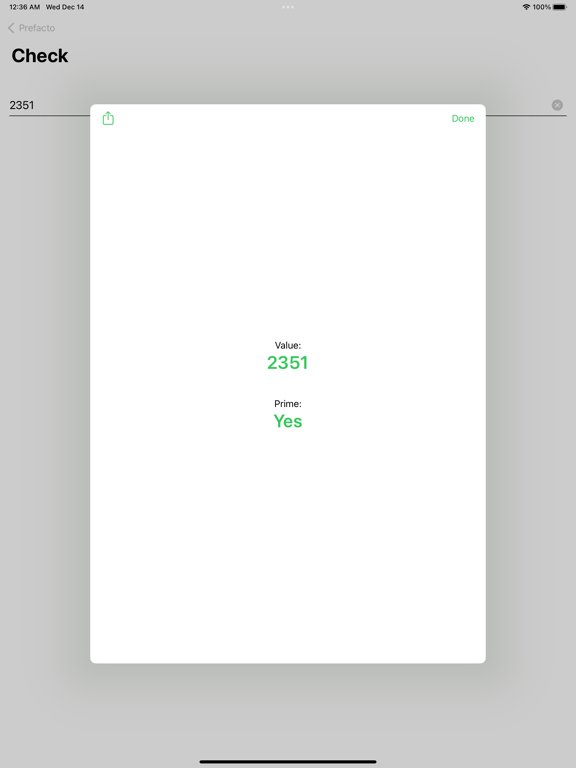Screenshot #5 pour Prefacto - Prime Numbers