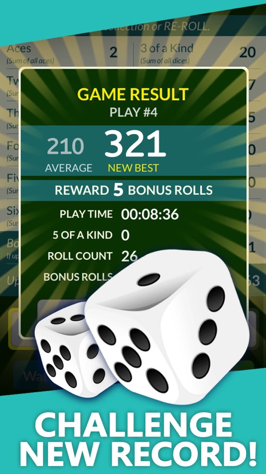#3. Dice Mania +! (iOS) By: GameZen, Inc.