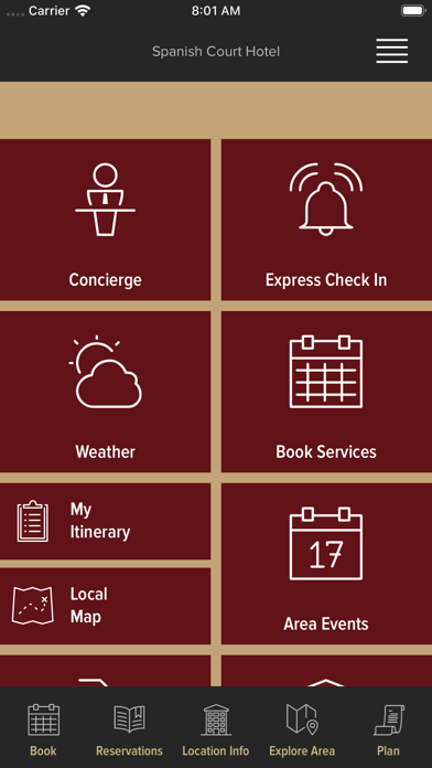 Screenshot #1 pour Spanish Court Hotel