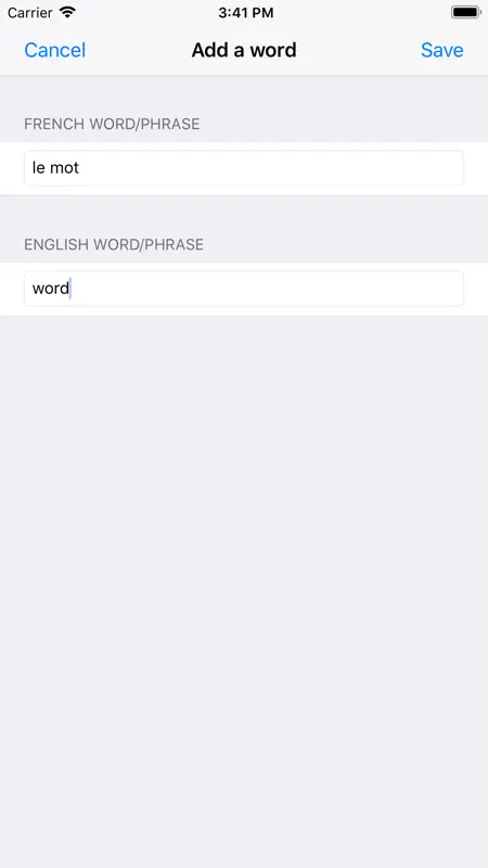 cRaMiT French GCSE Vocabulary screenshot 9 of 10