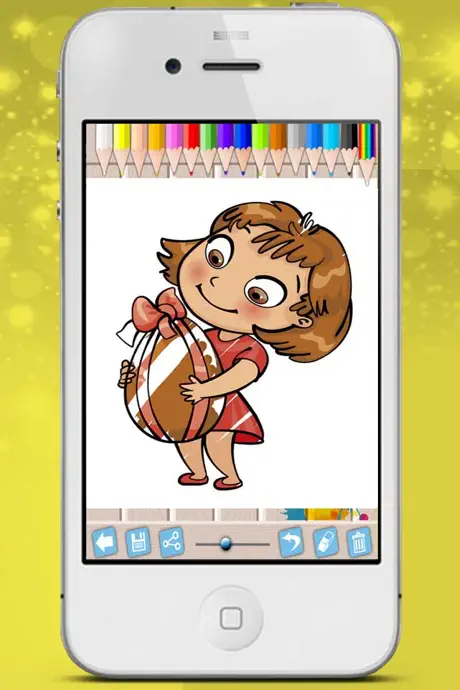 Pascua Libro para colorear