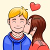 Couple Love Bird Stickers icon