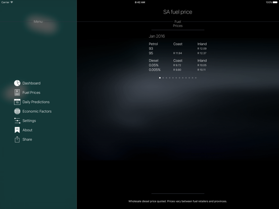 Screenshot #5 pour SA Fuel Price