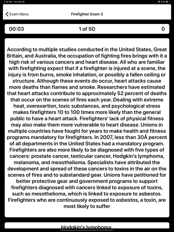 Screenshot #5 pour Firefighter Exam Prep