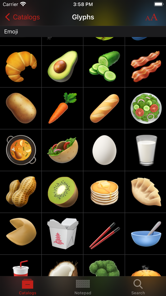 #6. Unicode Pad Pro with keyboards (iOS) Podle: Ziga Kranjec